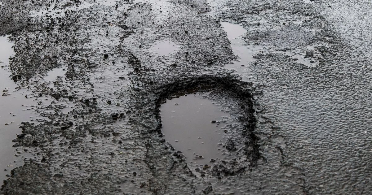 Top 10 worst areas for potholes as councils fork out more than £8million in repairs