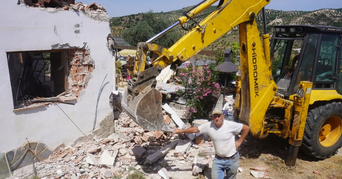 Pensioner who built 'dream home' in Spain with late wife forced to knock it down