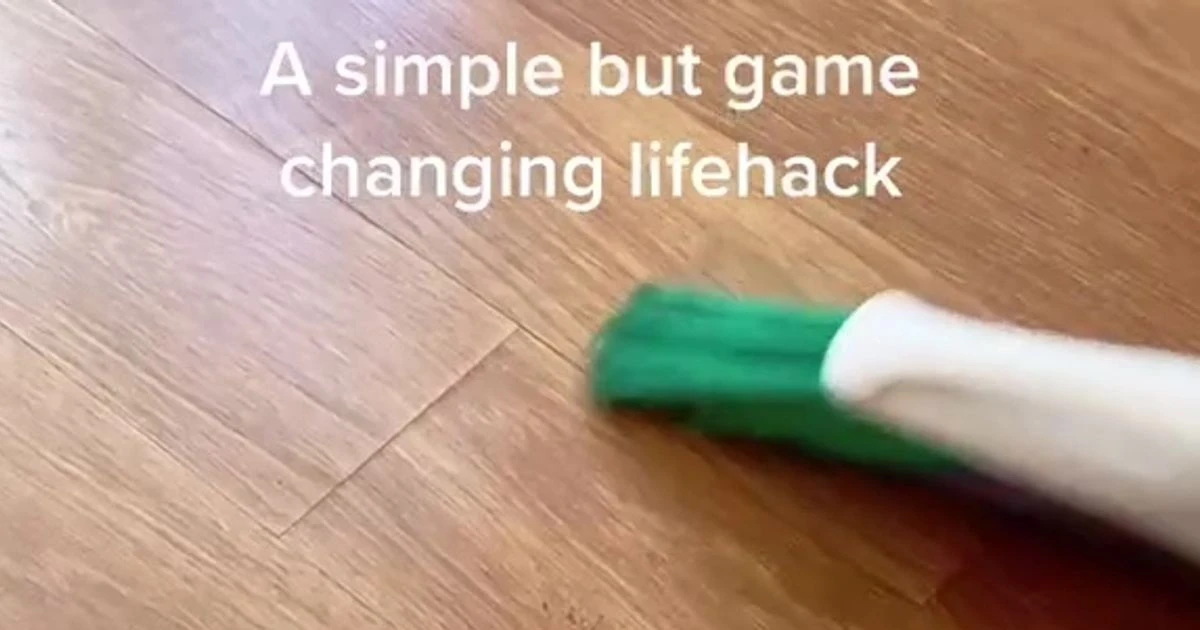 Woman claims we've been sweeping our floors 'wrong' - but her hack sparks outrage