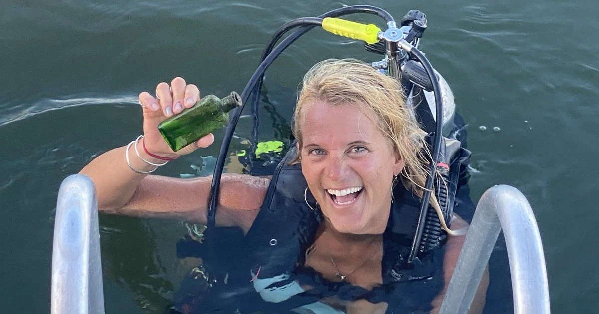 Captain who found 95-year-old message in a bottle tracks down writer's daughter