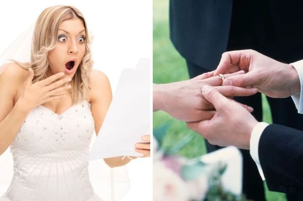 Wedding couples can now be fined £10,000 if they fail to do this one thing