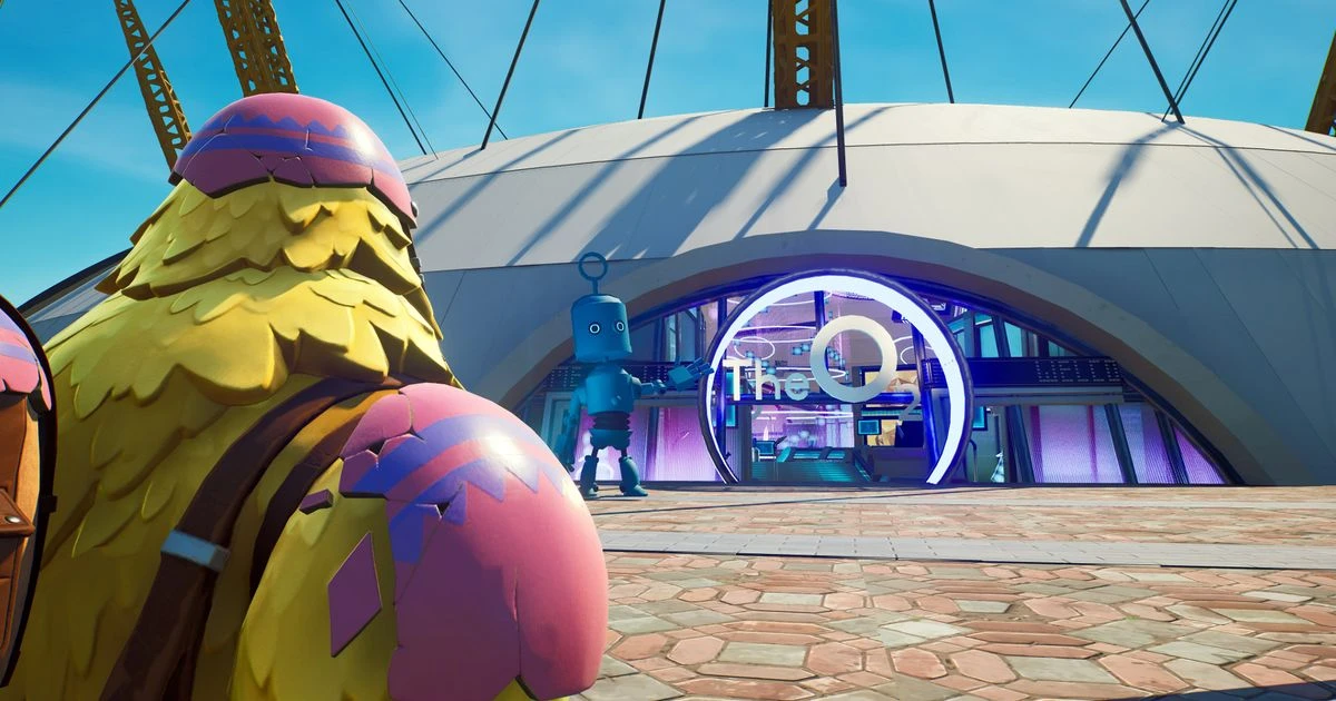 Fortnite Creative immortalising London's O2 arena as a 'supervenue' for one week only