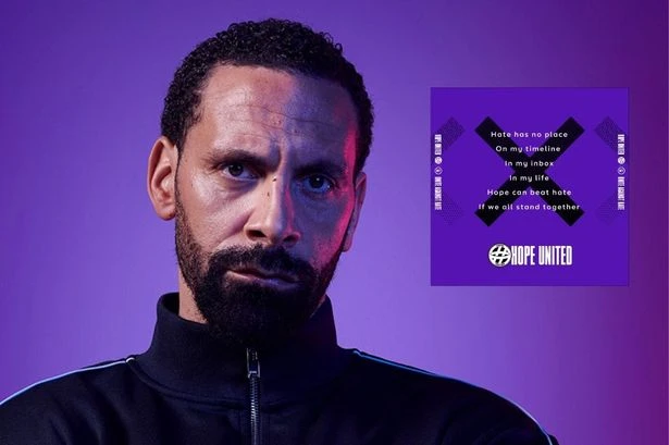 Rio Ferdinand issues powerful statement on abuse and asks fans to share this image