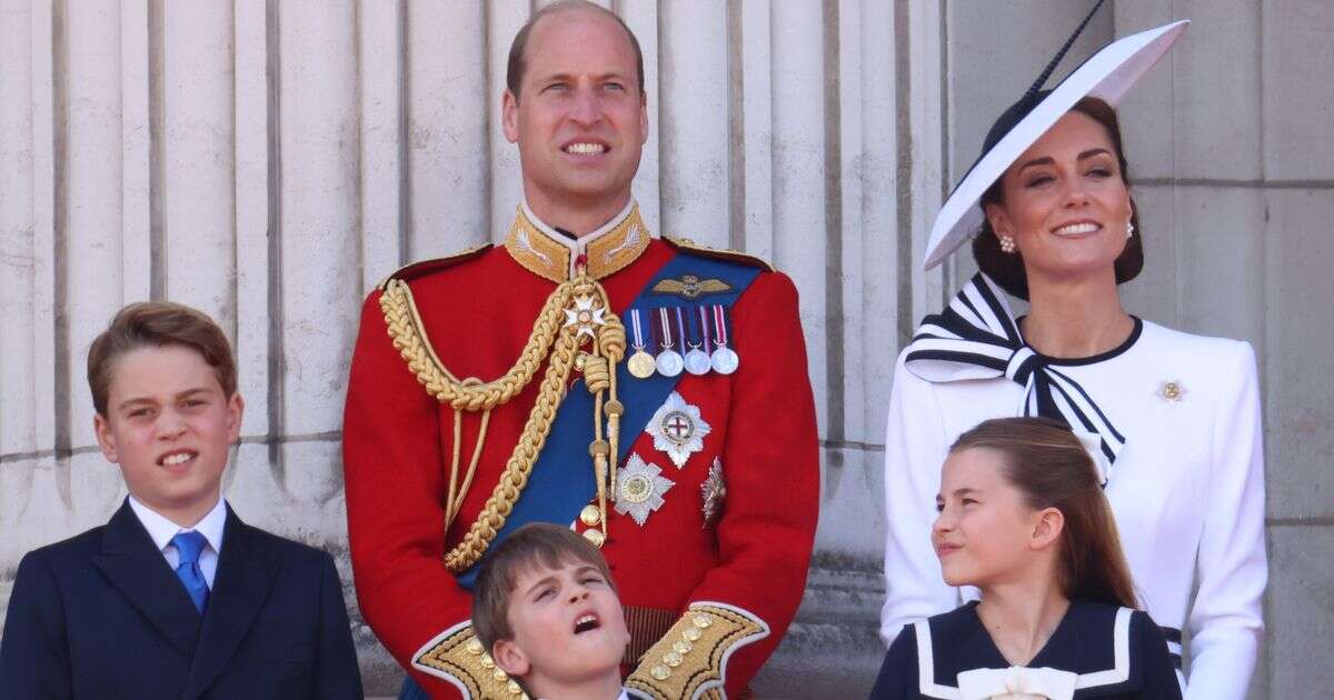 Prince William shares sneaky prank George, Charlotte and little Louis play on him