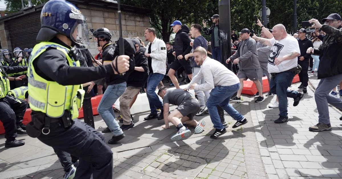 Exact date far right thugs plan to plunge UK into chaos with 39 protests around the countryUK riots
