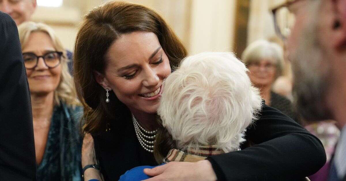 Kate Middleton has emotional reunion with Holocaust survivors at poignant event