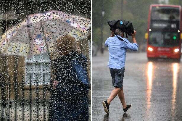 Met Office issues yellow weather warning for huge UK region set for a soaking