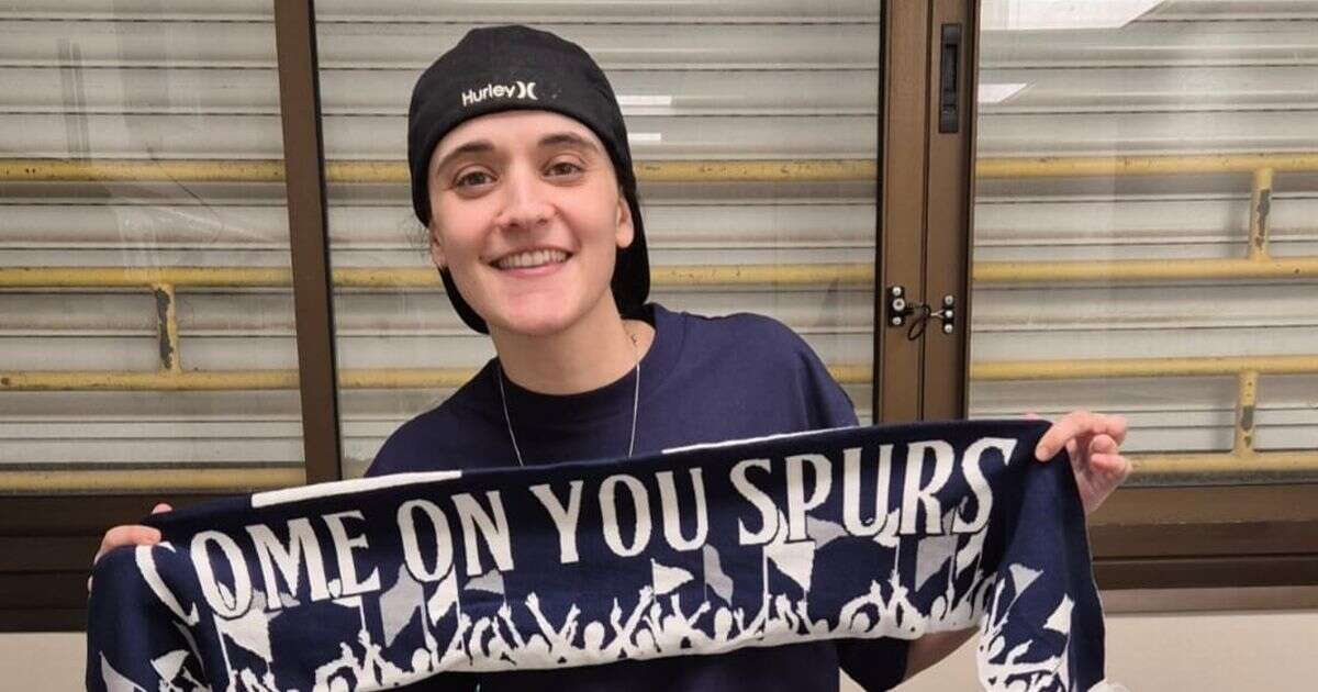 British-Israeli hostage Emily Damari poses with Spurs scarf and can't wait to see match