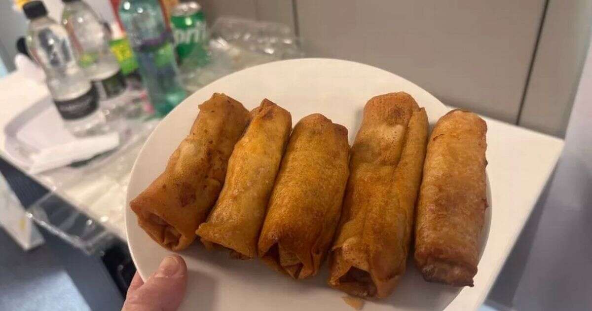 'We tried supermarket spring rolls - one tasted just like inside of a toilet roll'