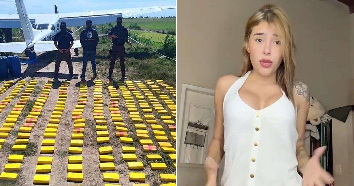 Beauty queen arrested with £12m of cocaine after her plane makes emergency landing