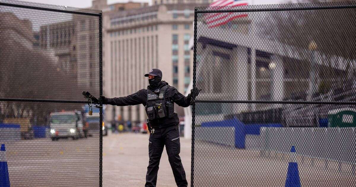 Donald Trump inauguration sees Washington DC on lockdown as 'Ring of Steel' security on high alert