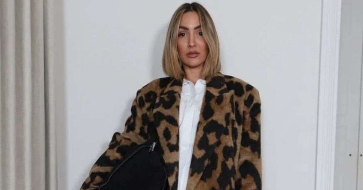 Where to shop ‘stylish’ leopard print coat Frankie Bridge recommends for ‘elevating’ any look