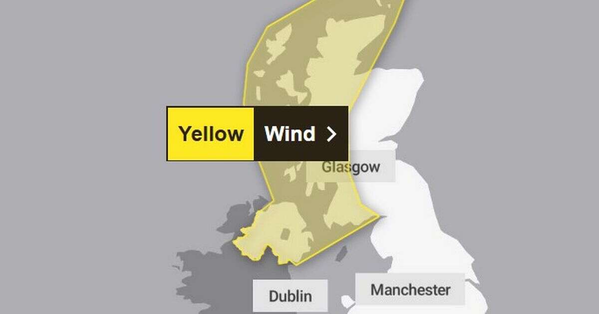 BREAKING: Met Office in rare 'danger to life' weather warning with 80mph wind over 36 HOURS