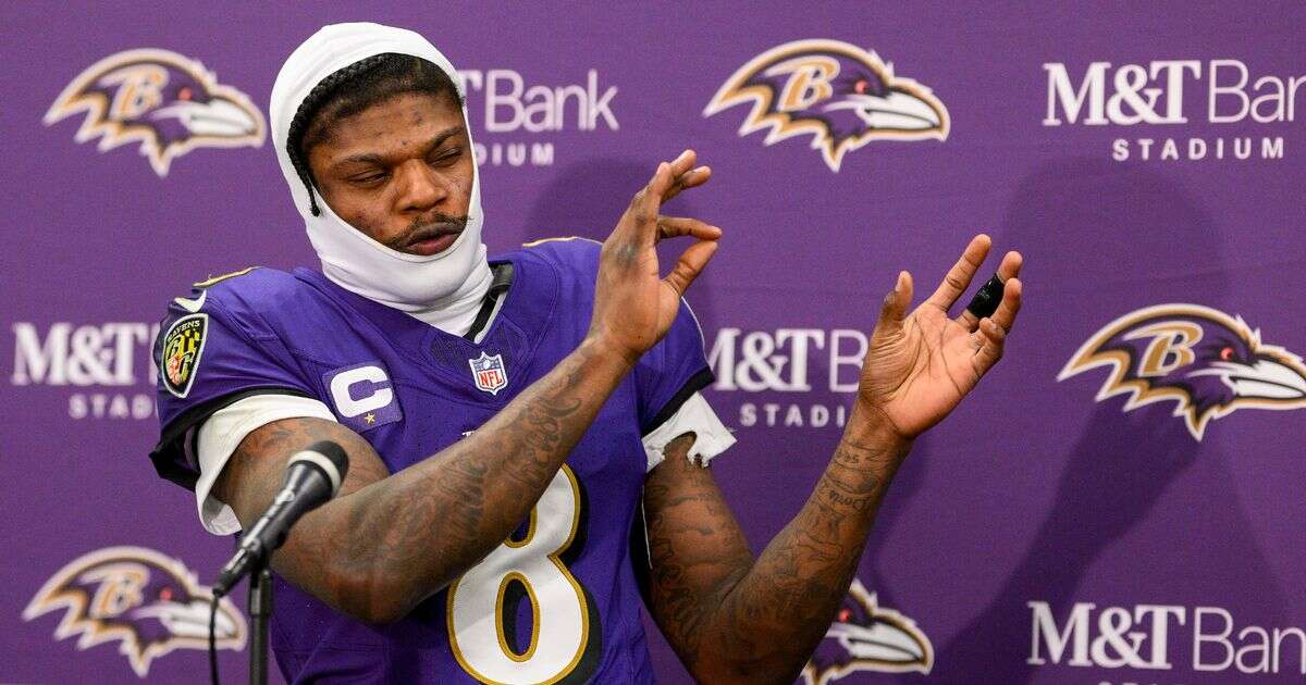 Furious Lamar Jackson's X-rated rant after Baltimore Ravens' Super Bowl dream dies