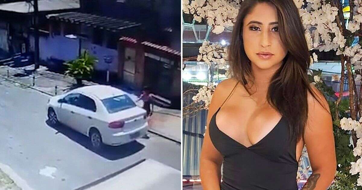 Chilling video shows mistress getting in car three days before her body was found in rug