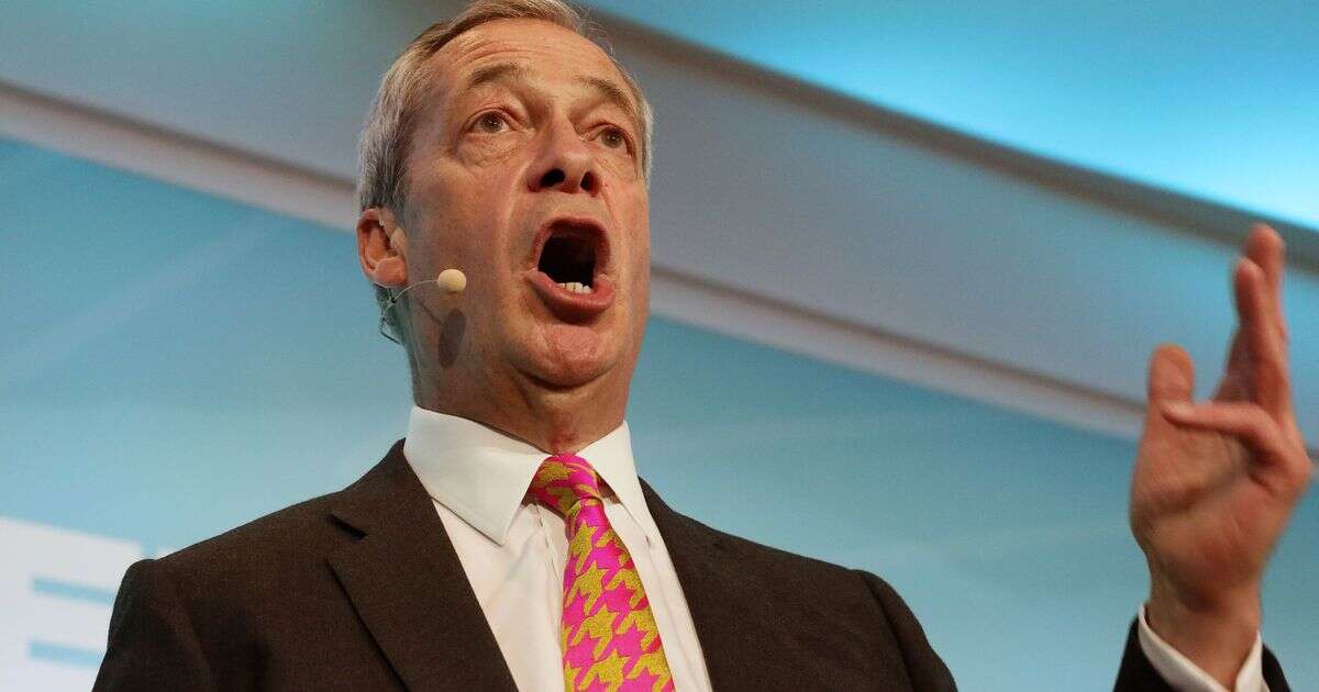 Nigel Farage could take 60 seats from Labour in mega-poll 'wake up call' warning