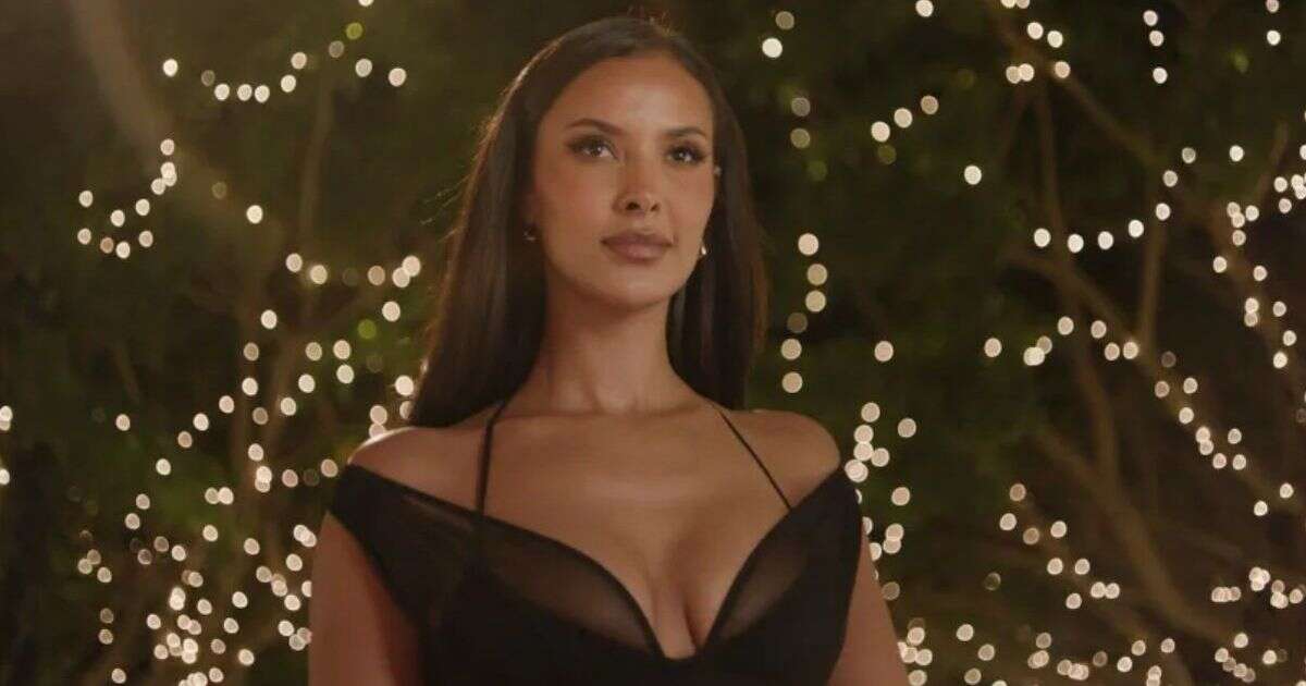 Maya-Jama shows off incredible figure on Love Island All Stars in sheer black dress