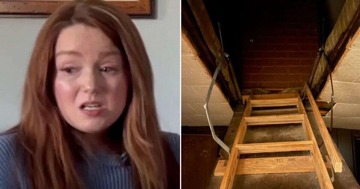 Mum's nightmare after finding 'strange man' in her own attic and had no idea how he got there