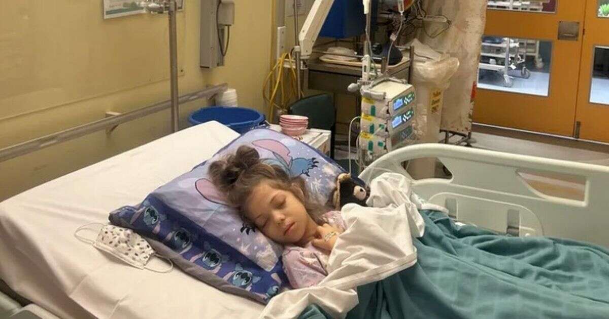 Doctors make chilling discovery as girl, 8, is rushed to hospital with Covid