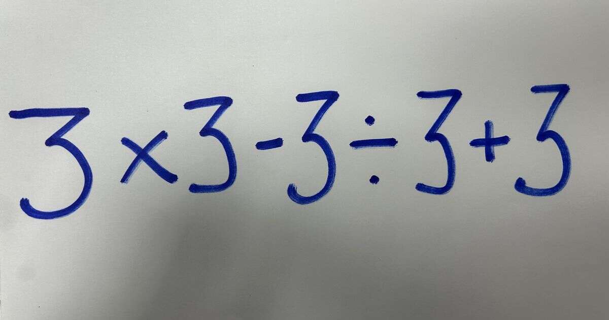 Simple-looking maths problem baffling millions — can you answer 'genius' puzzle?