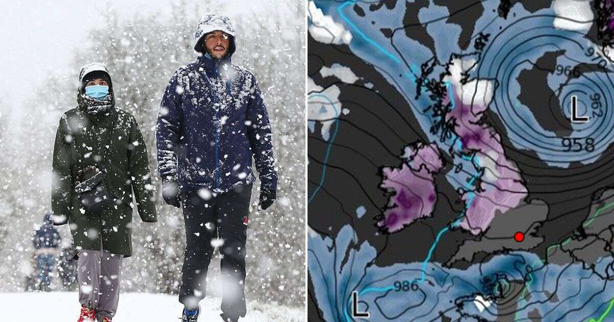 UK snow: Areas of Britain set to shiver in -5 big freeze next week as cold snap returns