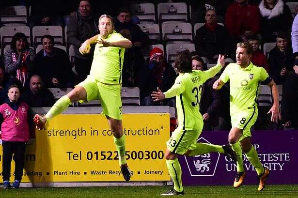 Ex-Premier League footballer, 43, leads teams onto pitch as mascot at non-league game