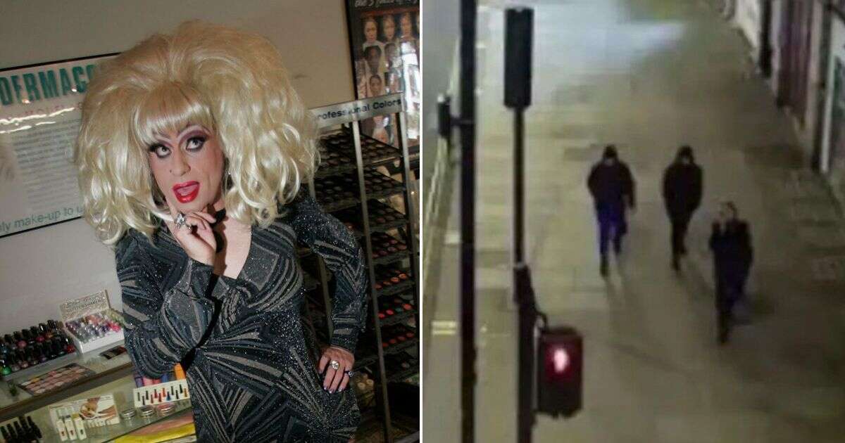 Police release CCTV of three men last seen at Soho flat where famous drag queen found dead