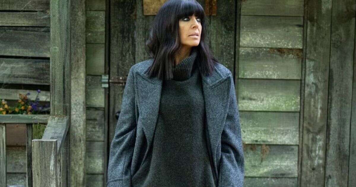 Copy Claudia Winkleman’s gothic look with lace skirt just like her sold-out Costarellos dress