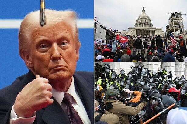 Trump commits 'betrayal' and shows he 'eclipses the law' as he pardons 1,500 rioters