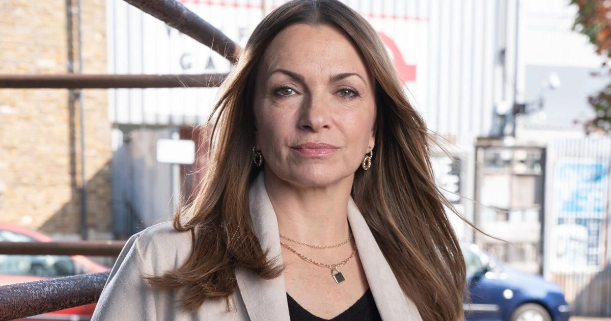 Who is Katy Lewis in EastEnders, and what happened to Mick Carter?