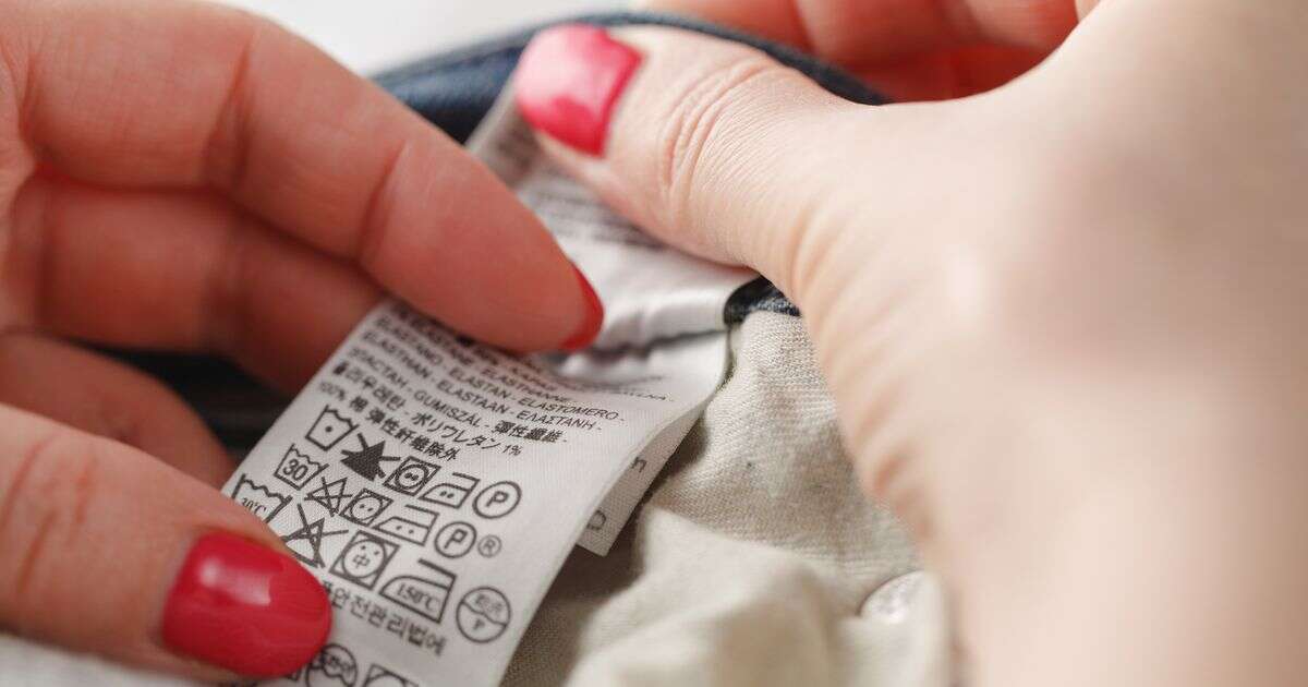 People are stunned when they realise what triangle on washing labels really means