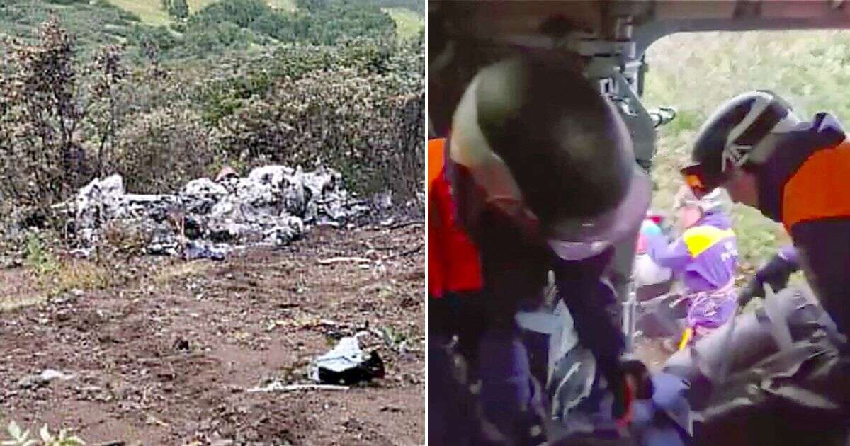 Tourist helicopter crashes on volcano flight killing 22 passengers