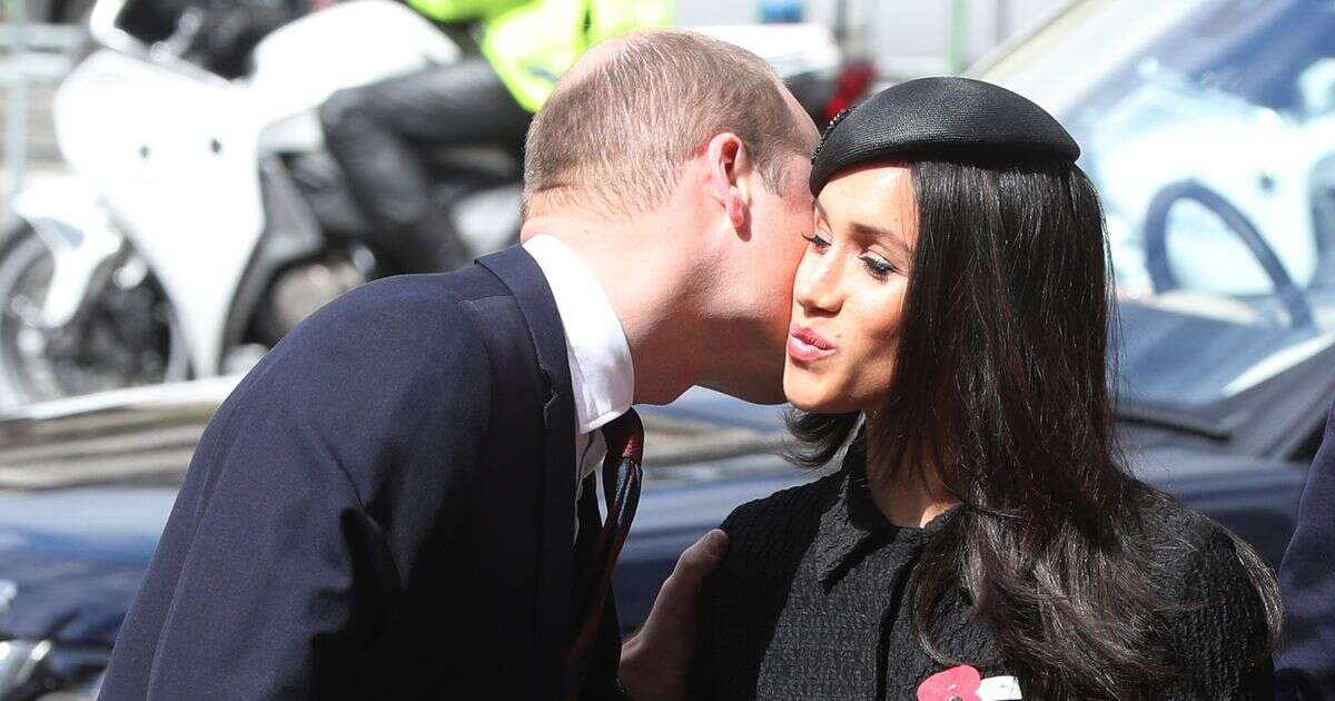 Meghan Markle's 'cheek kissing' with William 'fuelled flirting rumour with royal staff'