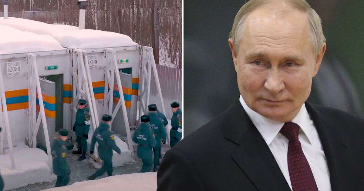 Vladimir Putin mass producing 'mobile nuclear bunkers' as tensions with West escalate