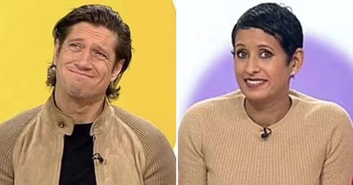 Vernon Kay has awkward on-air moment with Naga Munchetty over lack of professionalism