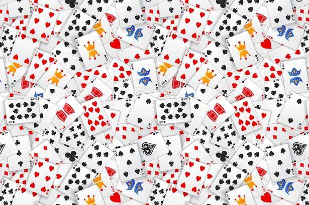 Only those with 20/20 vision can detect hidden playing card mistake