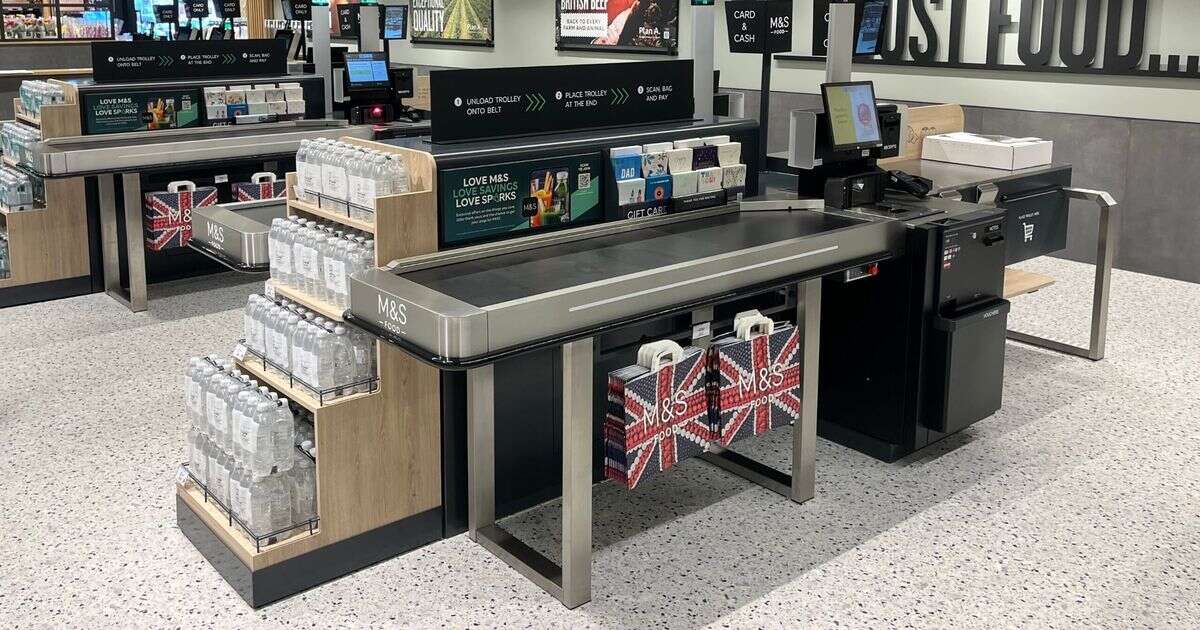 Marks and Spencer makes big change to self-checkout tills in 45 stores