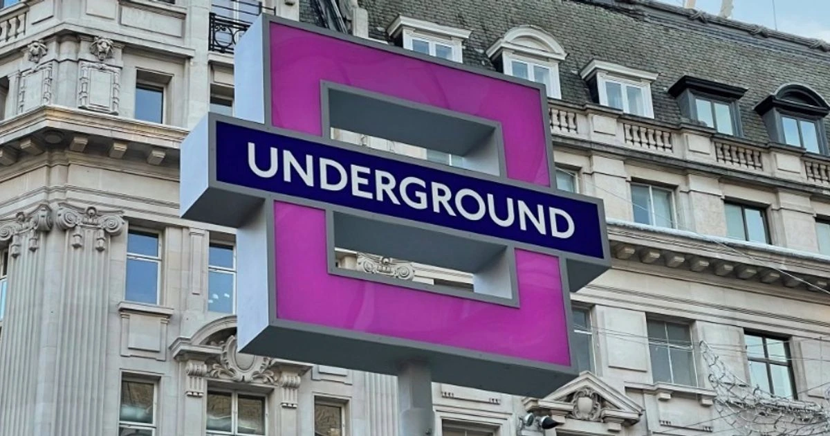 London Underground signs transformed into PlayStation icons ahead of UK PS5 launch