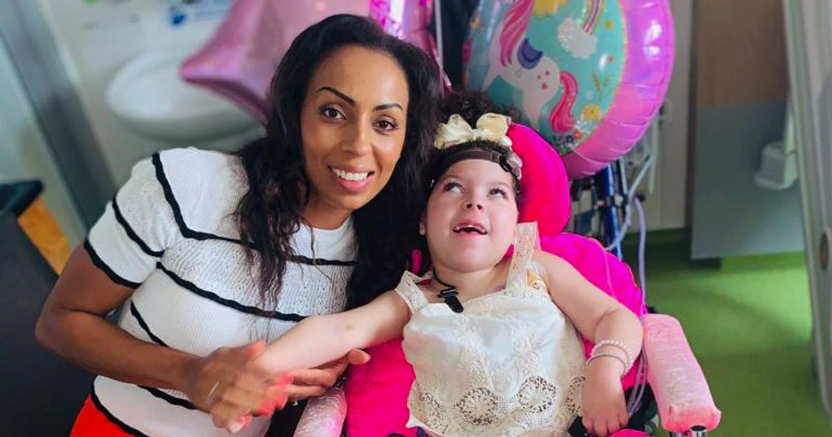 Grieving mum feels 'cheated' she couldn't give daughter, 6, her own health