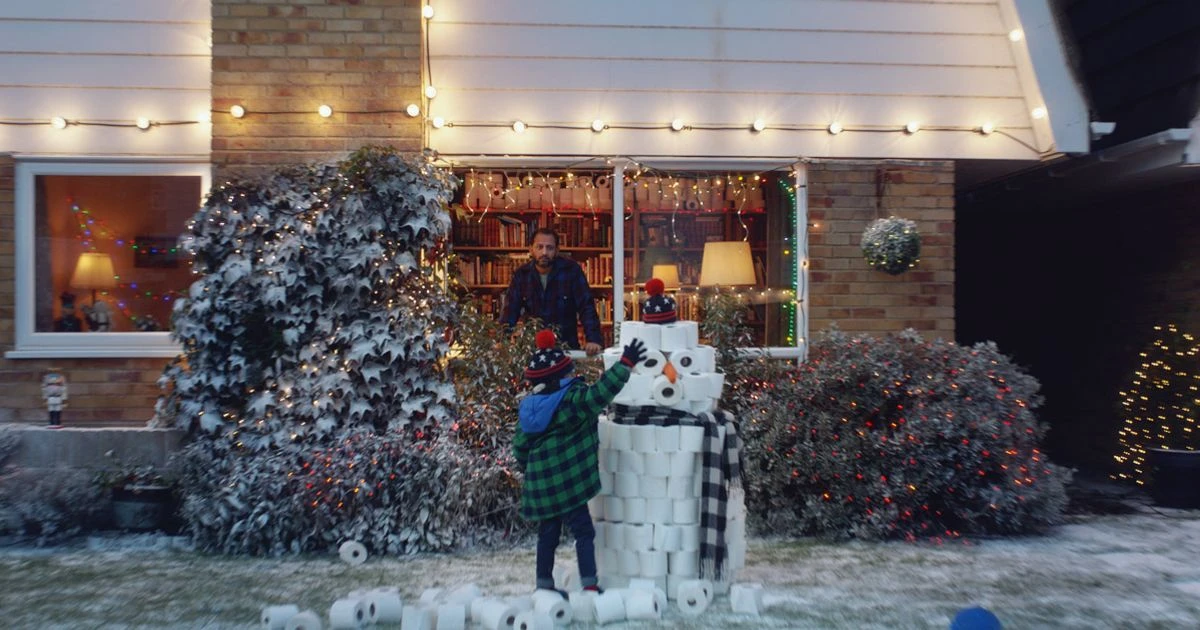 Tesco Christmas ad says there's 'no naughty list' this year - even for loo roll hoarders