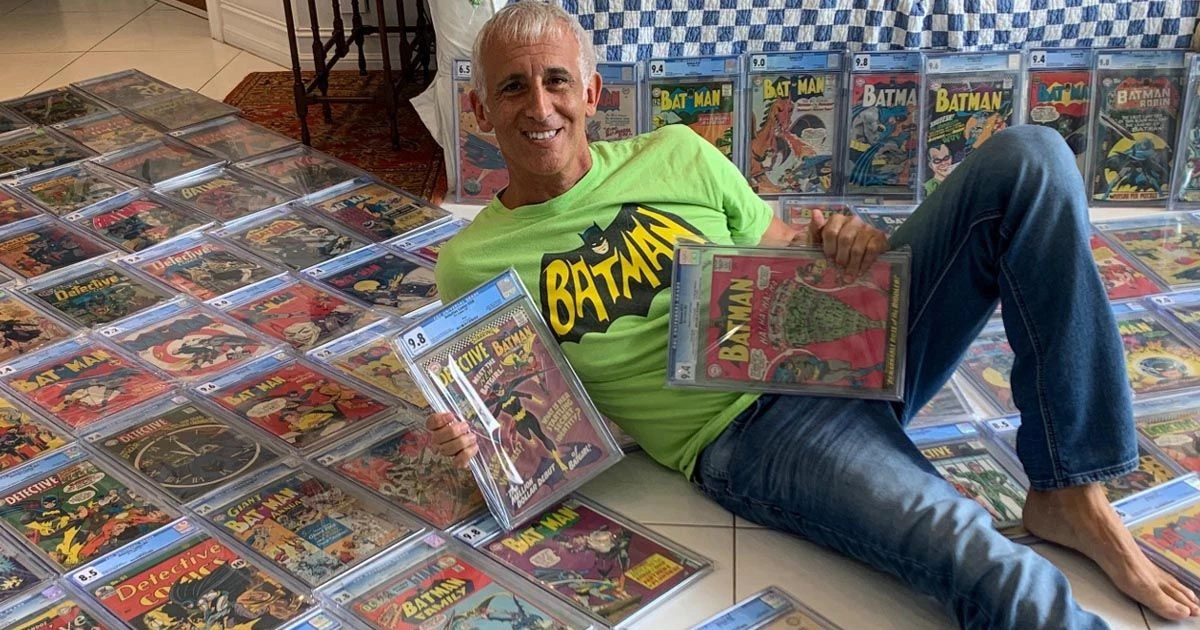 Superhero comic collector sells £1.5million haul after thieves nearly stole the lot