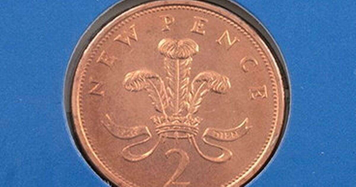 2p coin sells for £700 and if you were born in one year you may have one