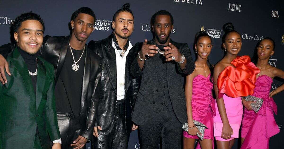 P Diddy's seven children and 'adopted daughter' as he posts Instagram dedicated to youngest