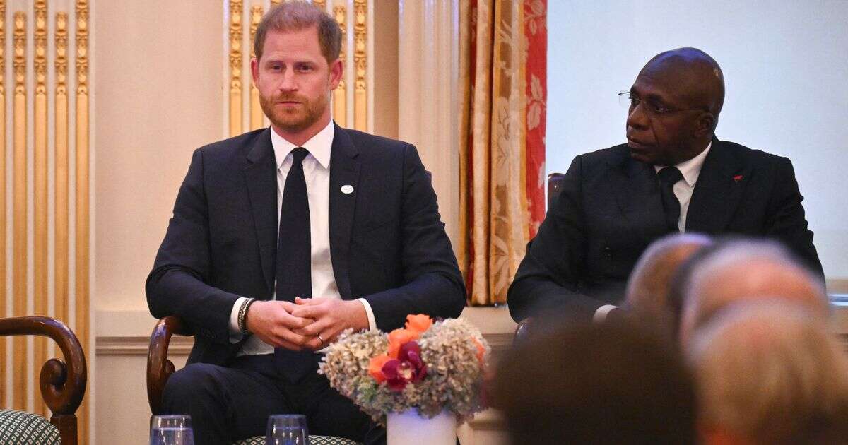 Prince Harry thanked for his 'leadership, heart and for continuing Princess Diana's legacy'