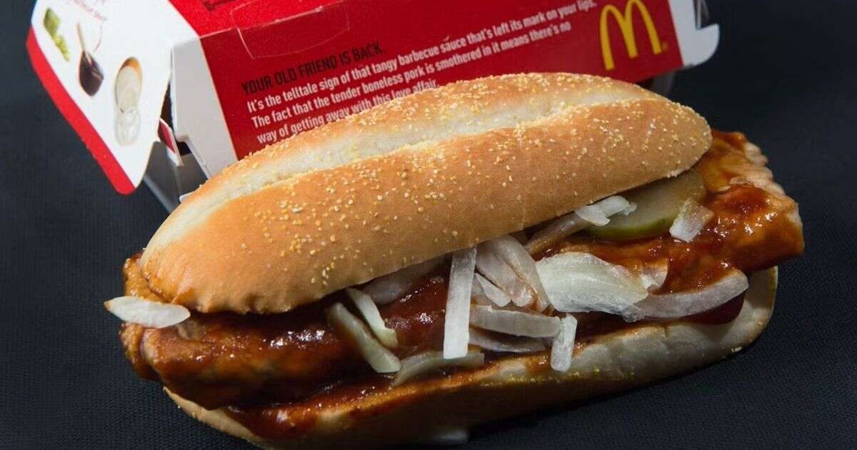 McDonald's McRib returns today along with four more new items in huge shake-upMcDonald's