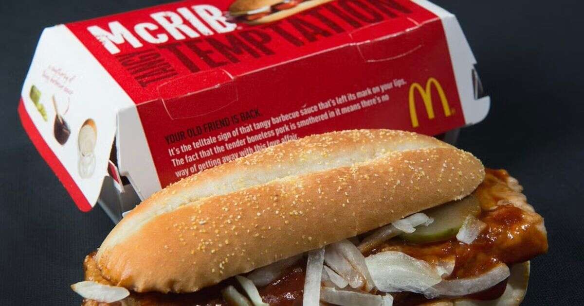 McDonald's worker shares secret way McRib is really made ahead of its UK return