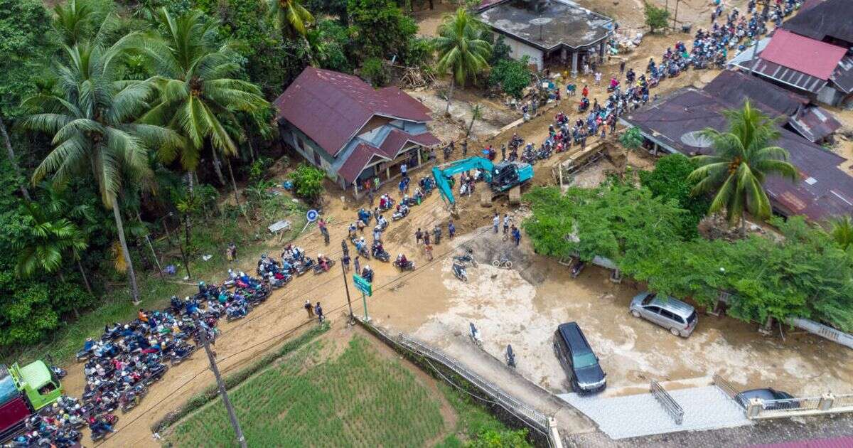 Indonesia landslide at illegal gold mine in Sumatra kills at least 15 with dozens missing