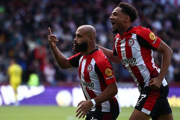 Bryan Mbeumo fires Brentford into the Premier League record books against West Ham