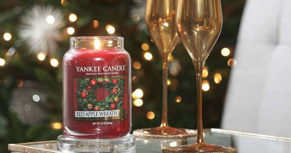 ‘Soothing’ Yankee Candle that is ‘the magic of Christmas locked up in a candle’ is reduced by £11