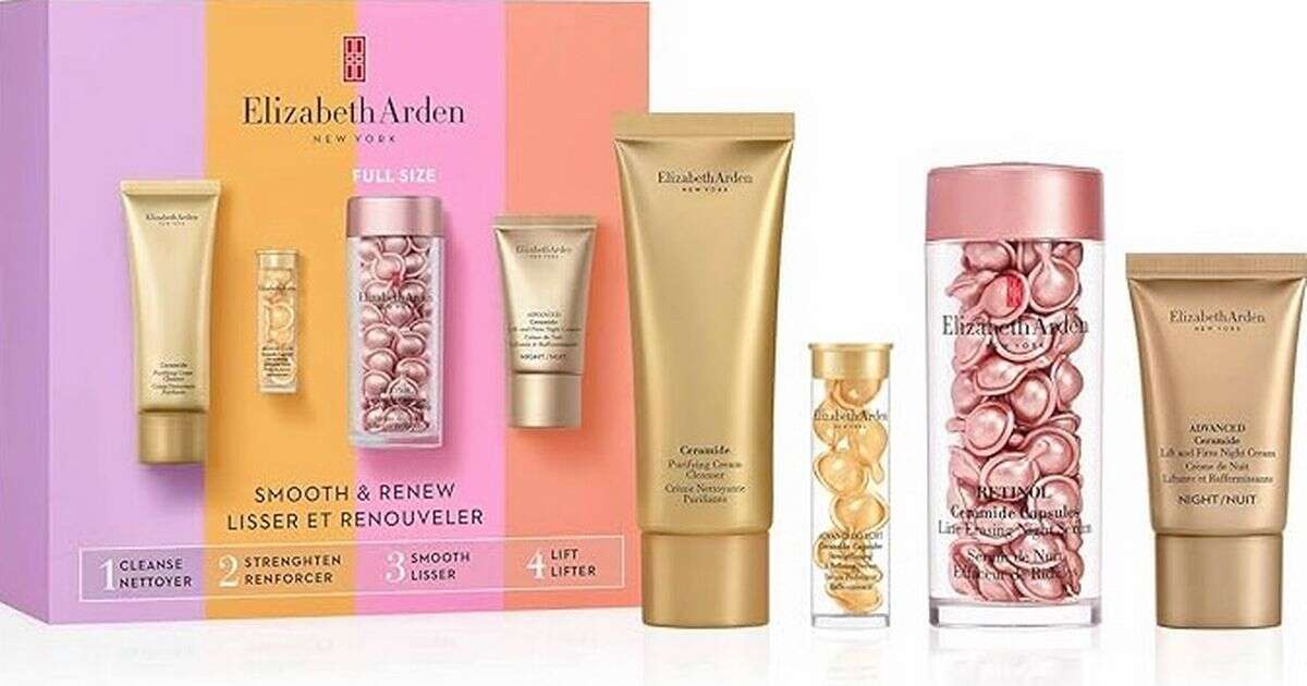 Elizabeth Arden skincare gift that ‘tackles fine lines and deeply hydrates’ will save you £24